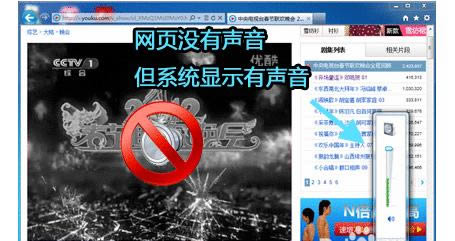 360安全卫士怎么处理页面看视频没有声音的问题?