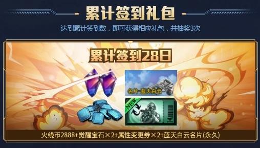 CF每日签到补给不停活动地址_CF每日签到补给不停活动内容奖励