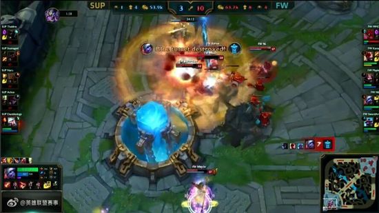 2016msi季中邀请赛小组赛SUP vs FW战报_lol2016msi季中邀请赛SUP vs FW图文战报