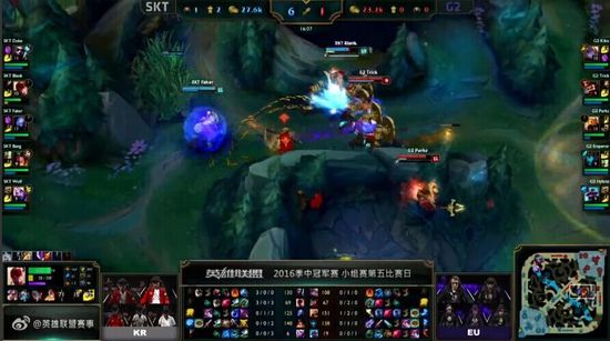 2016msi����������С����SKT vs G2ս��_lol2016msi����������SKT vs G2ͼ��ս��