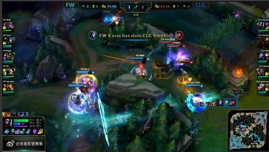 2016msi季中邀请赛小组赛FW vs CLG战报_lol2016msi季中邀请赛FW vs CLG图文战报