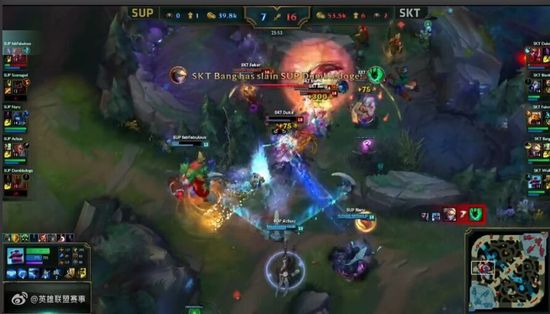 2016msi����������С����SUP vs SKTս��_lol2016msi����������SUP vs SKTͼ��ս��
