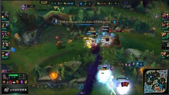 2016msi����������С����SUP vs G2ս��_lol2016msi����������SUP vs G2ͼ��ս��