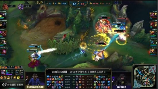 2016msi����������С����SUP vs G2ս��_lol2016msi����������SUP vs G2ͼ��ս��