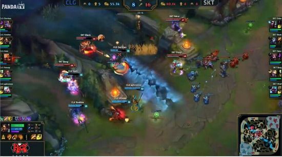 2016msi����������С����CLG vs SKTս��_lol2016msi����������CLG vs SKTͼ��ս��