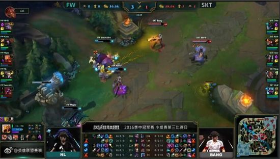 2016msi����������С����FW vs SKTս��_lol2016msi����������FW vs SKTͼ��ս��
