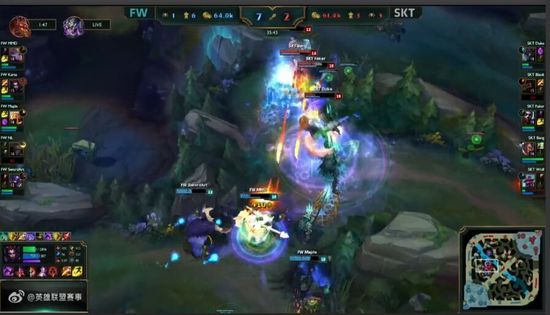 2016msi����������С����FW vs SKTս��_lol2016msi����������FW vs SKTͼ��ս��