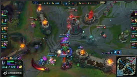 2016msi����������С����CLG vs SUPս��_lol2016msi����������CLG vs SUPͼ��ս��