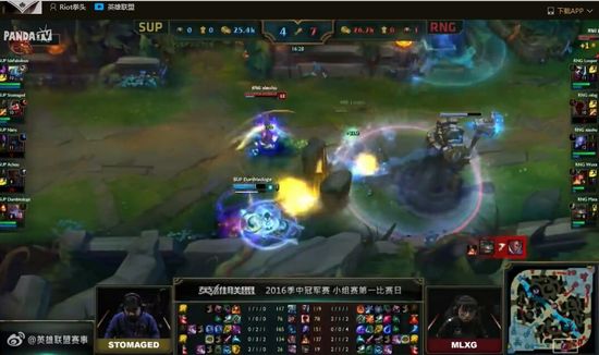 2016msi季中邀请赛小组赛SUP vs RNG直播战报_lol2016msi季中邀请赛SUP vs RNG图文战报