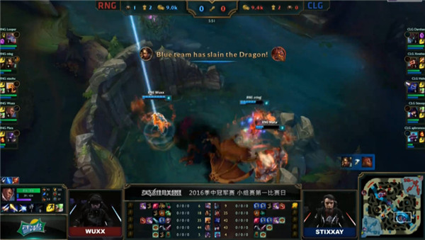 2016msi����������5��4��RNG vs CLGͼ��ֱ��_lol2016msi����������RNG vs CLGͼ��ս��