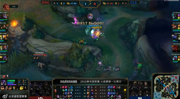 2016msi����������5��4��RNG vs CLGͼ��ֱ��_lol2016msi����������RNG vs CLGͼ��ս��