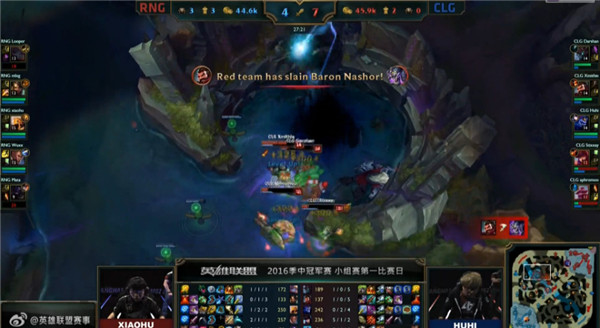 2016msi����������5��4��RNG vs CLGͼ��ֱ��_lol2016msi����������RNG vs CLGͼ��ս��