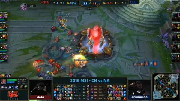 2016msi����������5��4��RNG vs CLGͼ��ֱ��_lol2016msi����������RNG vs CLGͼ��ս��