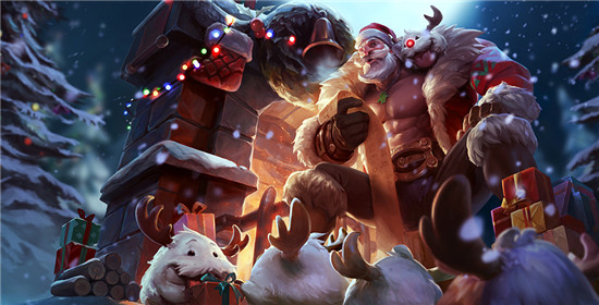 LOL圣诞老人 布隆皮肤特效_LOL圣诞老人 布隆怎样获得