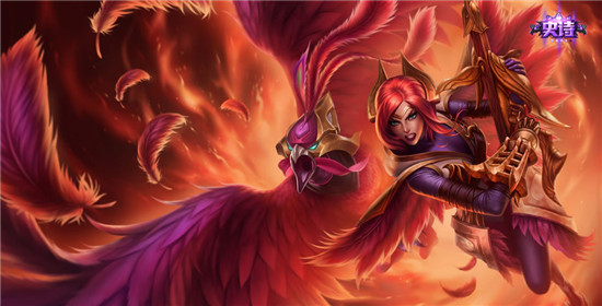 LOL血羽凤凰 奎因皮肤特效_LOL血羽凤凰 奎因如何获得