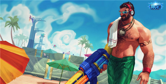 LOL泳池派对 格雷福斯皮肤特效_LOL泳池派对 格雷福斯如何获得