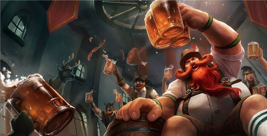 LOL美酒节特使 古拉加斯皮肤特效_LOL美酒节特使 古拉加斯如何获得