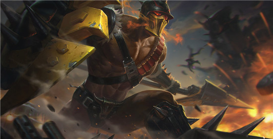 LOL万人敌 潘森皮肤特效_LOL万人敌 潘森怎样获得