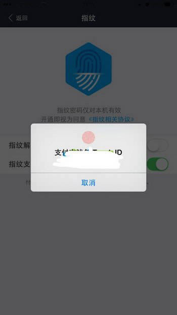 如何设置支付宝指纹解锁_手机软件指南