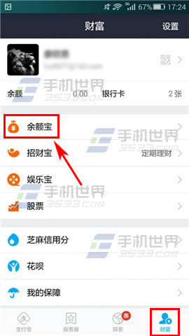 手机支付宝怎么查看余额宝资金明细_手机软件指南