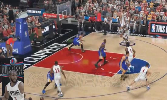 NBA2K17CP3与给力芬个人集锦_NBA2K17保罗与格里芬精彩进球视频