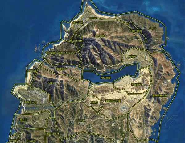 GTA5�����ڴ��͵�������ͼ��ϸ˵��_�����Գ���5�����ڴ��͵������·��ͼ