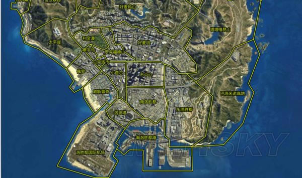 GTA5�����ڴ��͵�������ͼ��ϸ˵��_�����Գ���5�����ڴ��͵������·��ͼ