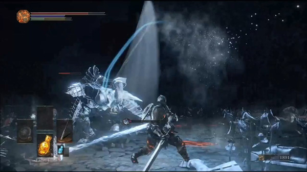 �ڰ�֮��3DLCͨ���ĵ�_�ڰ�֮��3DLC�¹��Ｐbossս�ĵ�һ��