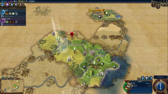 文明6秦始皇天神难度怎么开局_文明6秦始皇天神难度开局玩法战报