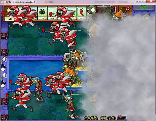 ��ֲ���ս��ʬ�޾��桷���İ�