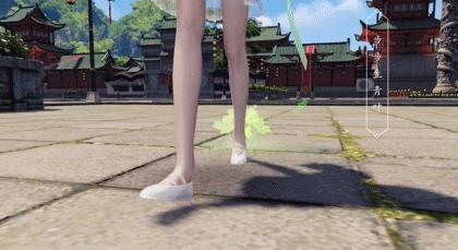 天涯明月刀脚部特效步步生青叶图文展示_天涯明月刀脚部特效步步生青叶怎样