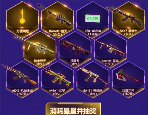 2019CF9月枪王自助餐活动地址_2019CF9月枪王自助餐活动内容奖励