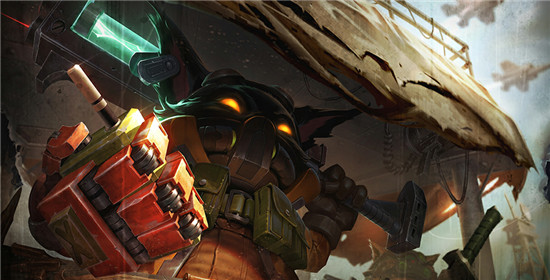 LOL欧米伽小队 天雷爆破手皮肤特效_LOL欧米伽小队 天雷爆破手如何获得