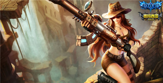 LOL古墓丽影 凯特琳皮肤特效_LOL古墓丽影 凯特琳如何获得