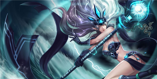 LOL暴风女神 迦娜皮肤特效_LOL暴风女神 迦娜如何获得