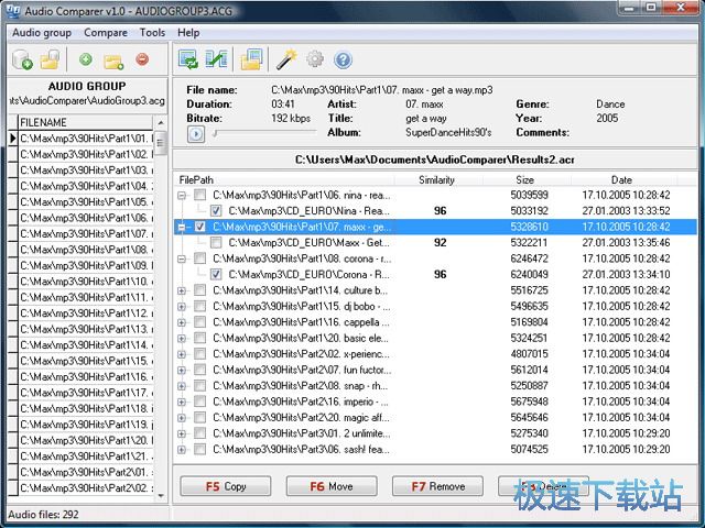 �ظ�����ɾ����������_Audio Comparer 1.7 �ٷ��汾