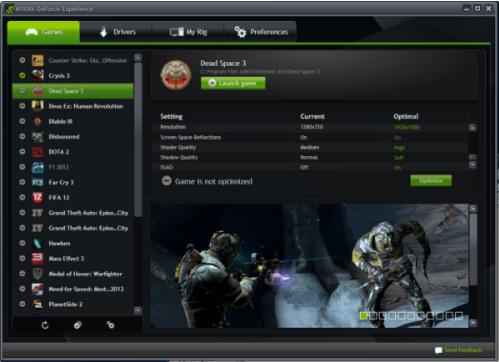 NVIDIA GeForce ExperienceӢΰ�������Զ����³���ٷ���