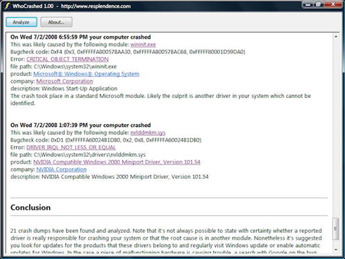WhoCrashed����_WhoCrashed�ٷ���ʽ���������