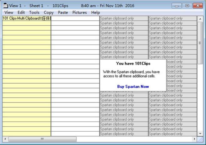 101 Clips(复制粘贴拷贝工具) v22.14版下载_绿色版免费下载