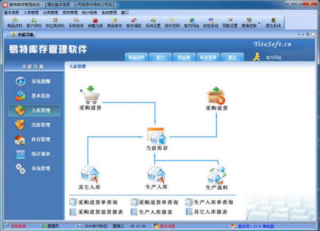 易特库存管理软件 v13.8官方版免费下载_绿色版免费下载