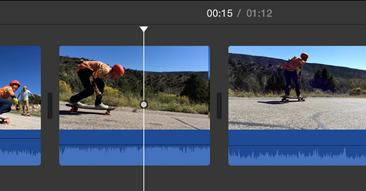 iMovie��ʱ�����в�Ƭ�β���1