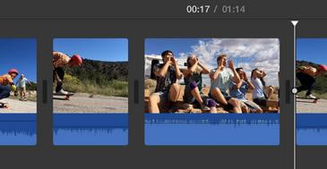 iMovie��ʱ�����в�Ƭ�β���2