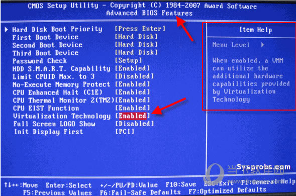 �����ѡ��Virtual Technology