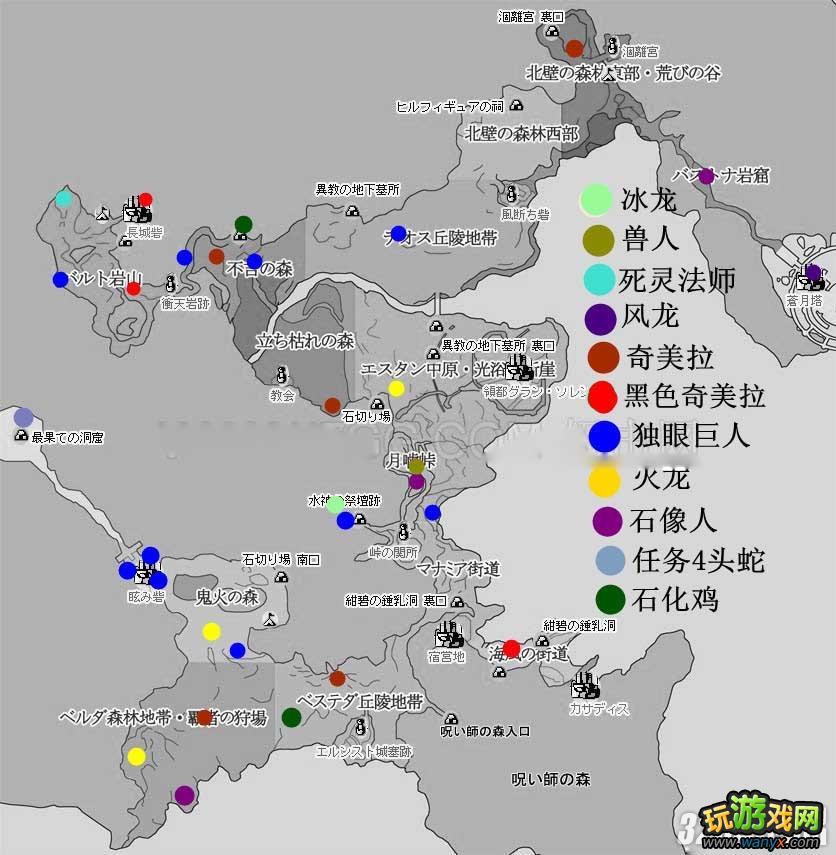 XBOX360����֮������ȫ����ص�λ�õ�ͼ����