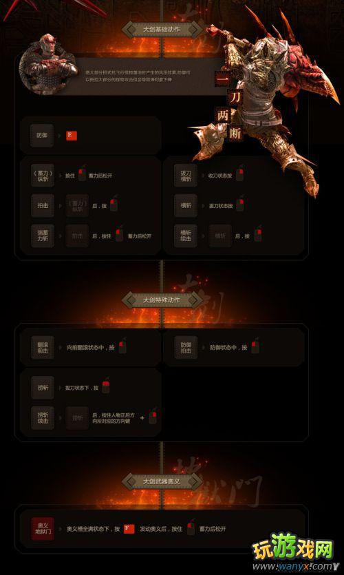 《怪物猎人OL》首测全武器出招表图文攻略