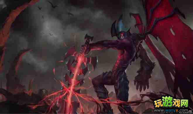 《英雄联盟》进击的新英雄——暗裔剑魔 亚托克斯