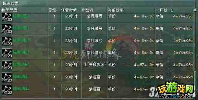 《剑侠情缘3》赚钱攻略