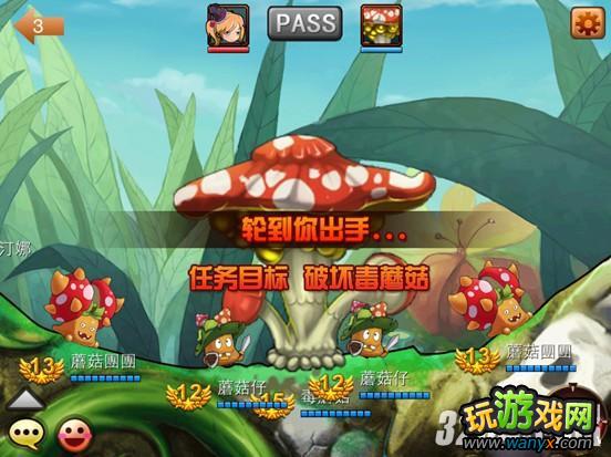 《弹弹岛战纪》异变的蘑菇副本通关攻略